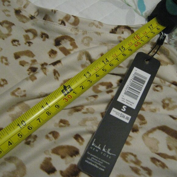 NWT Small Betsey Johnson Slippers and NWT Small Nicole Miller Gown - Picture 6 of 14